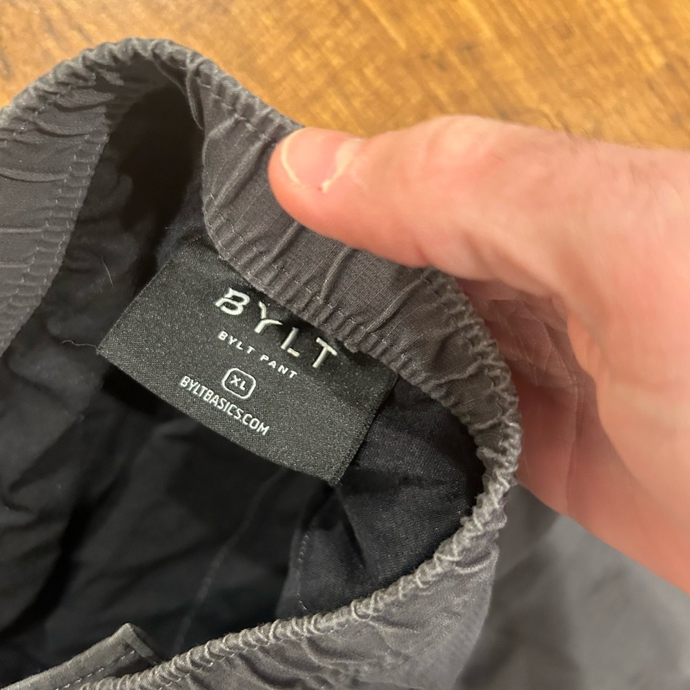 BYLT Basics Men's Black Jogger Pants - Picture 7 of 7